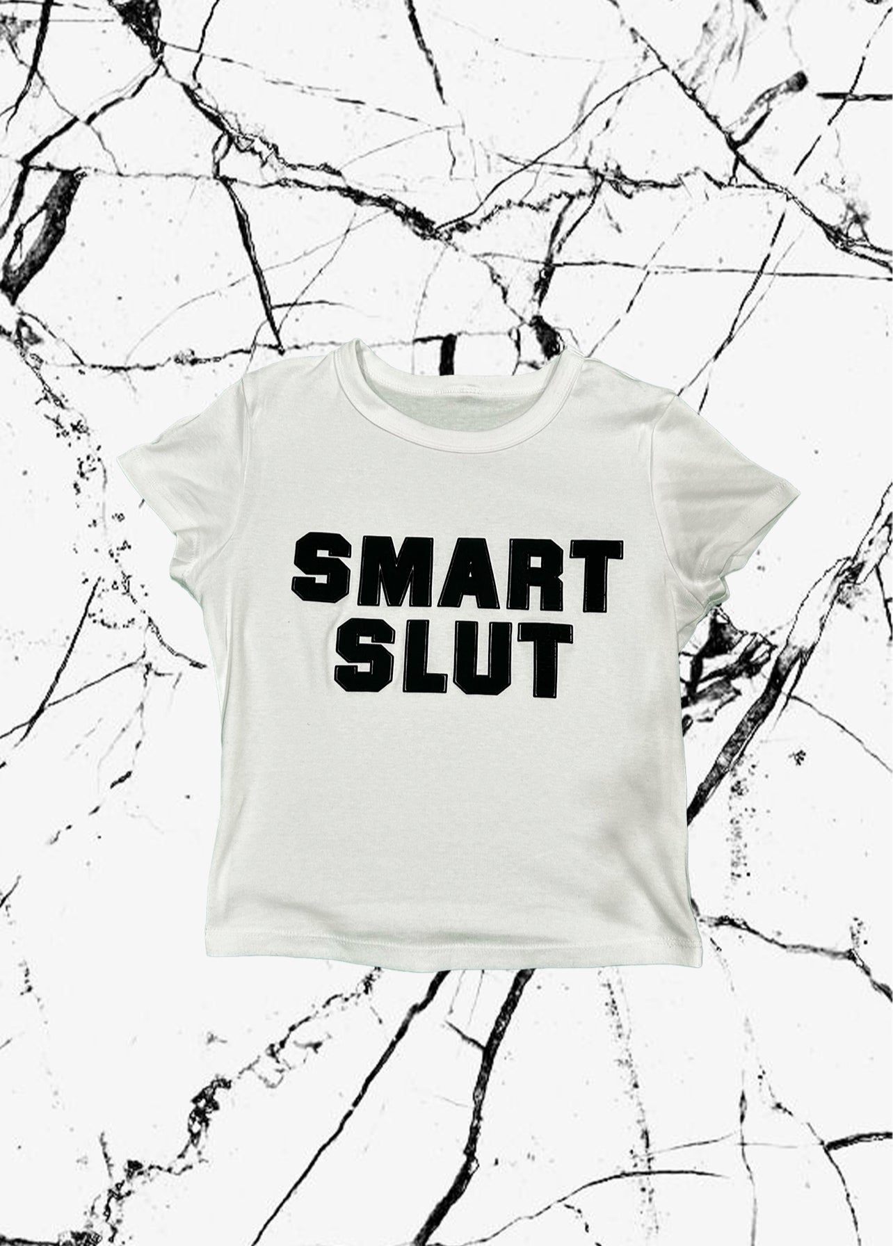 VARSITY SLUT BABY TEE